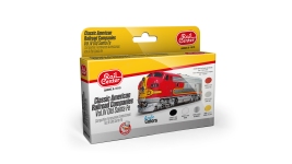 Ammo 4601019 - 6-tlg. Farbset Acryl Amerikanische Eisenbahngesellschaften, 15 ml - Set 4
